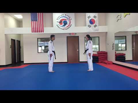 Yellow belt One Step Sparring