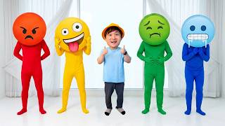 【寸劇】もしも感情が人だったら…⁉︎怒り・笑い・苦しみ・怖い！カラフルな感情たちに操られる小学生！？宿題を忘れて先生に怒られたら...感情たちが助けてくれる？頭の中でケンカしないで〜＞＜