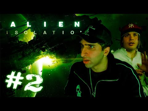 Alien Isolation - Part 2| Full Stream with ALHA & TheoFuego