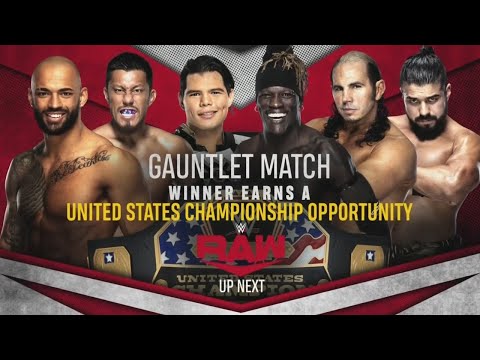 Gauntlet Match: R-Truth vs Akira Tozawa WWE Raw Dec. 16, 2019 Full Match HD