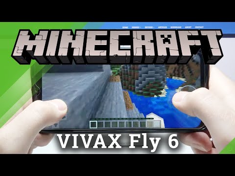 Minecraft: Pixel FPS gameplay on VIVAX Fly 6 - Device Test