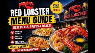 Red Lobster Menu Price Guide 🦞 | Best Meals, Prices & What To Order