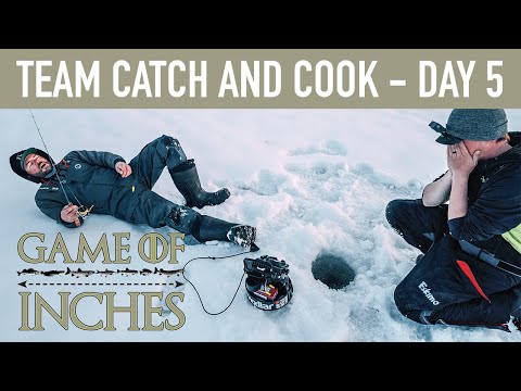 Game Of Inches - Ice Fishing Competition - Team Catch And Cook - Day 5