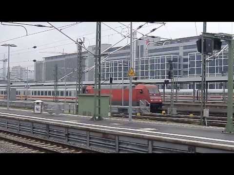 Anfahrsound Baureihe 101 (Stuttgart Hauptbahnhof, vor IC 1268)