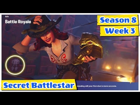Fortnite Season 8 Week 3 Hidden / Secret Battlestar Location
