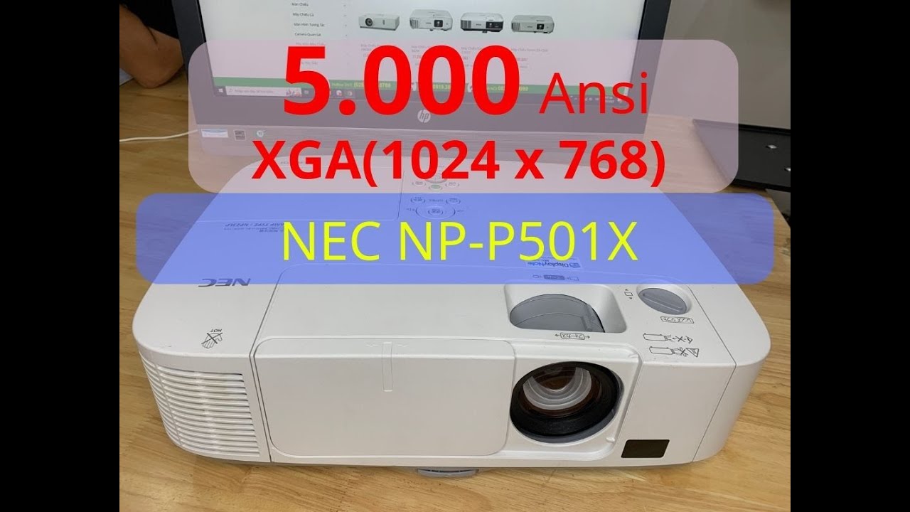 Máy Chiếu Cũ NEC NP-P501X giá rẻ (T21J9731J)