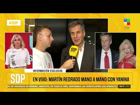 📢 MARTÍN REDRADO MANO A MANO CON YANINA: "No soy el padre de Matilda"