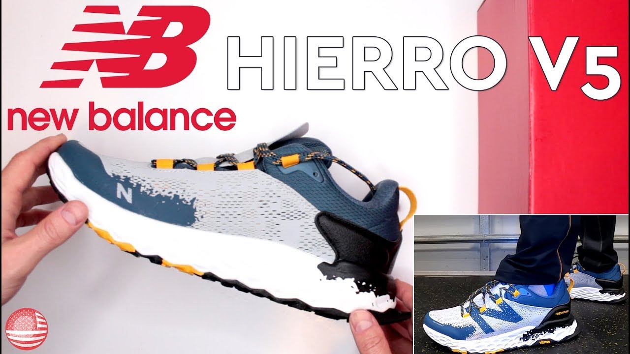 New Balance Fresh Foam Hierro V5 Review (ALL NEW New Balance trail Running Shoes)