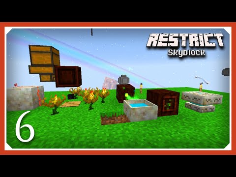 Restrict Skyblock Modpack | Botania, Blast Furnace & Steel! | E06 | 1.16.5 Skyblock Quest Modpack