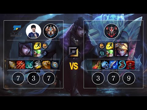 DYN Feiz Aphelios vs Ezreal Bot - KR Challenger Patch 10.11
