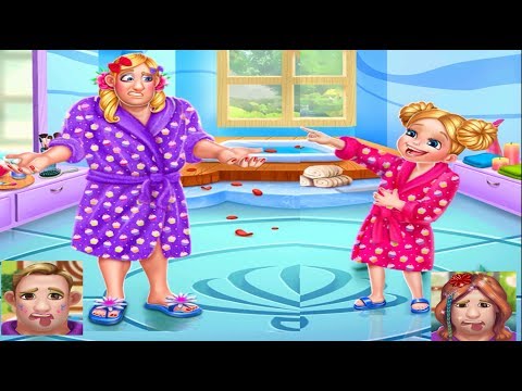 Makeover Soapy Adventure - Spa Day with Daddy - Fun Baby Care Kids Game