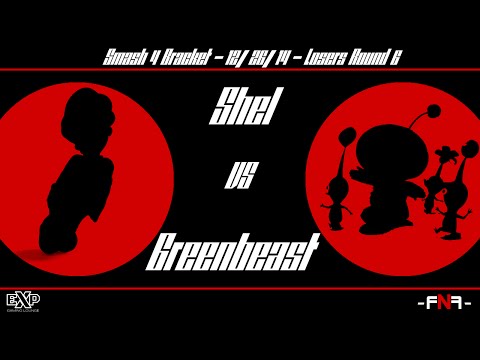 FNF 12-26-14 - Smash 4 - Shel vs. Greenbeast - Losers Round 6