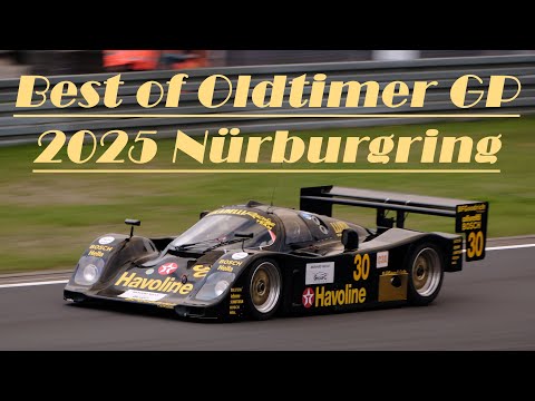 Best of Oldtimer GP2025 Nürburgring | Pure Sound | Group A | Group C | Touring Cars | Formula 1