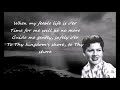 Just a closer walk with thee Pasty Cline (Live) with Lyrics