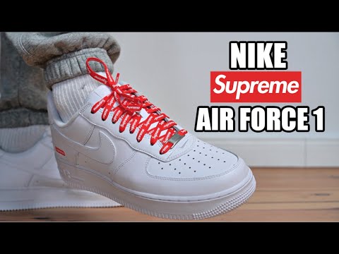 NIKE AIR FORCE 1 SUPREME REVIEW + ON FEET & RESELL PREDICTIONS