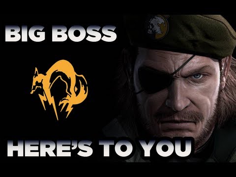 MGS Big Boss Tribute HD (Here's To You by Ennio Morricone & Joan Baez)