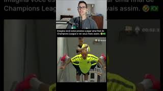 NEYMAR E DANIEL ALVES CHEGANDO NO MODO PRIME NA FINAL DA CHAMPIONS (REACT) #shorts #neymar
