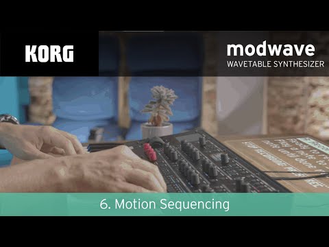 KORG modwave Master Class - Folge 6: Motion Sequencing