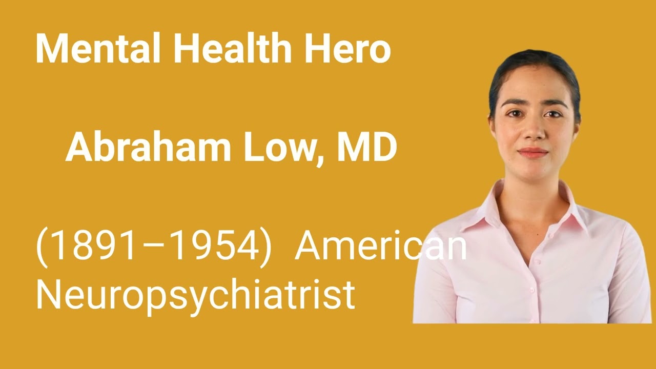 Abraham Low, MD, the Founder of Recovery International - YouTube