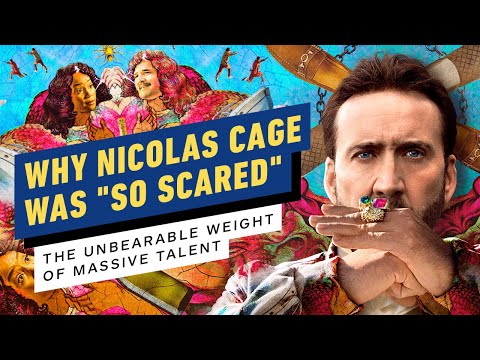 Why Nicolas Cage Was "So Scared" to Take on The Unbearable Weight of Massive Talent