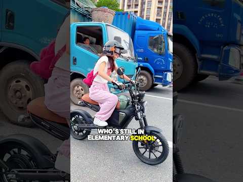 Motorcycle girl