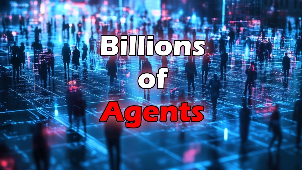 Billions of Agents―A sneak preview of what the future will look like
