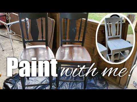 image-Is chalk paint durable for kitchen chairs?