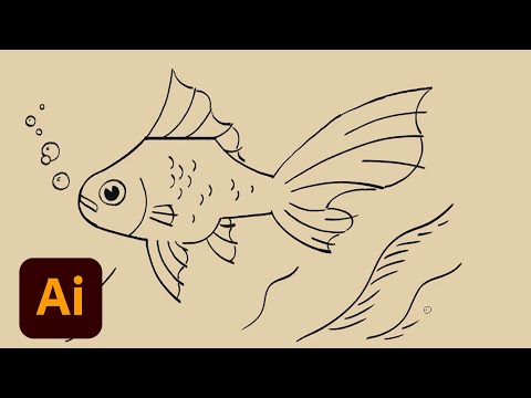 Draw Along with Kyle T. Webster - Goldfish | Adobe Creative Cloud