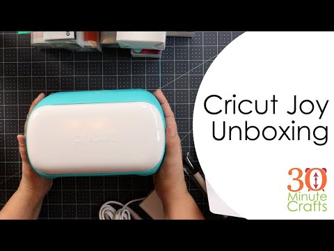 Cricut Joy Unboxing - With Tools and Supplies