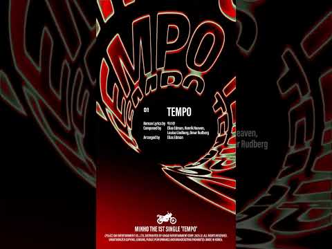 MINHO 민호 'TEMPO' Tracklist Poster