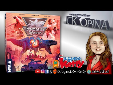 Dinosaur World [JcK Opina / Juego de Mesa / Devir]