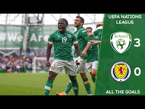 ALL THE GOALS - Ireland 3-0 Scotland - UEFA Nations League