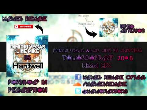 Dimitri Vegas & Like Mike vs Hardwell Tomorrowland 2018 Mega Continuous Mix