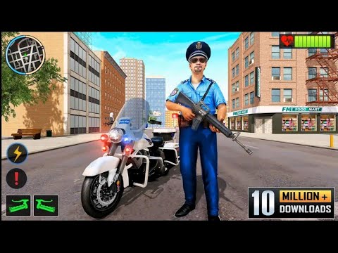Police Moto Bike Chase Crime Shooting Games #1 - Android Gameplay