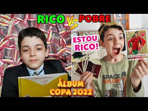 RICO VS POBRE ÁLBUM DA COPA 2022 - Parte 5