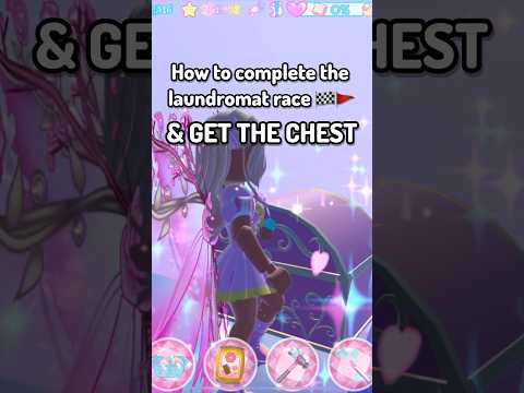 HOW TO COMPLETE THE LAUNDROMAT RACE *NO *FALLING #royalehigh #shorts #fyp #roblox #trending