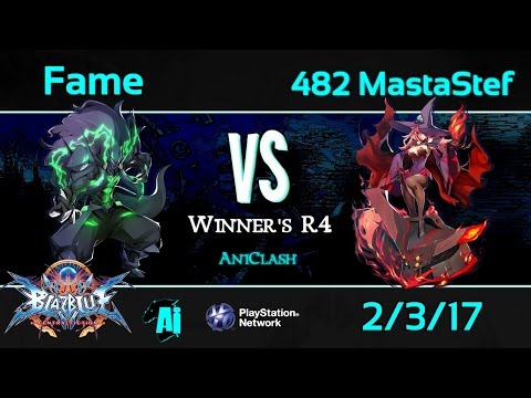 AniClash 58 - Fame (Susanoo) vs. 482 MastaStef (Nine) Winner's R4 - BBCF Blazblue CF