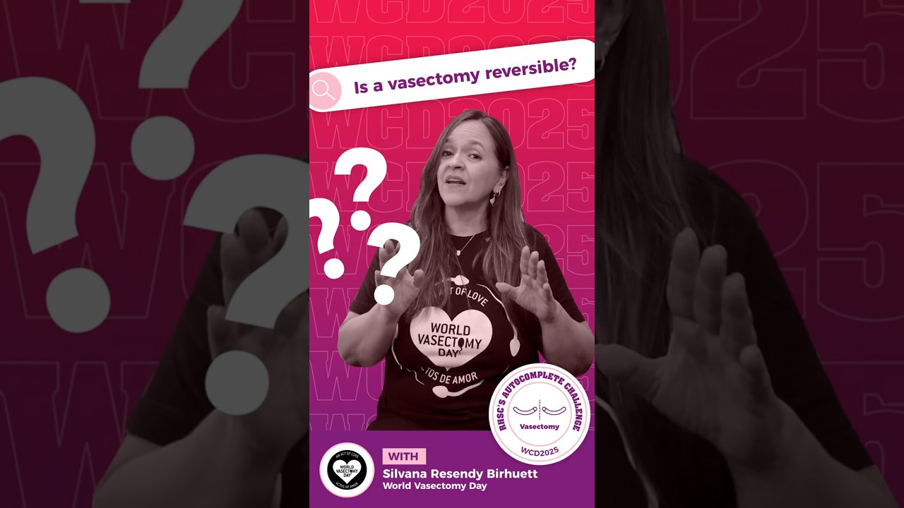 Are vasectomies reversible???  #worldcontraceptionday #wcd2025