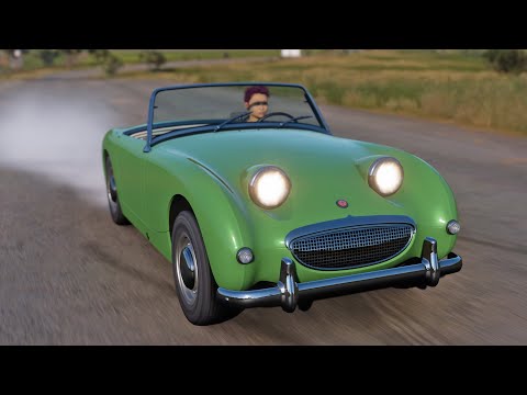Thumbnail for FH5 - 1958 Stock Austin-Healey Sprite MKI sound engine and test drive #Shorts by Austin-Healey