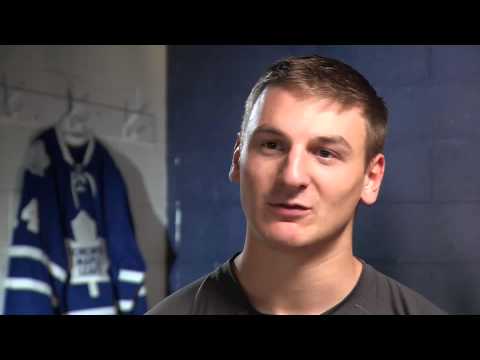 Zach Hyman with Leafs TV - July 9, 2015
