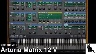 Video thumbnail for Arturia Matrix 12 V: Demo & Tutorial by CatSynth TV