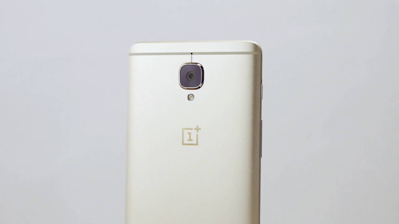 OnePlus 3 - Soft Gold - YouTube