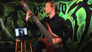 Beyond Creation-Elusive Reverence bass playthrough