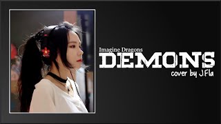 Download lagu Imagine Dragons - Demons (J. Fla cover)(Lyrics) mp3
