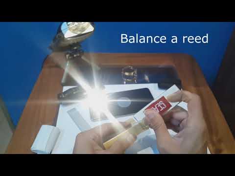 The complete guide for saxophone reed working.