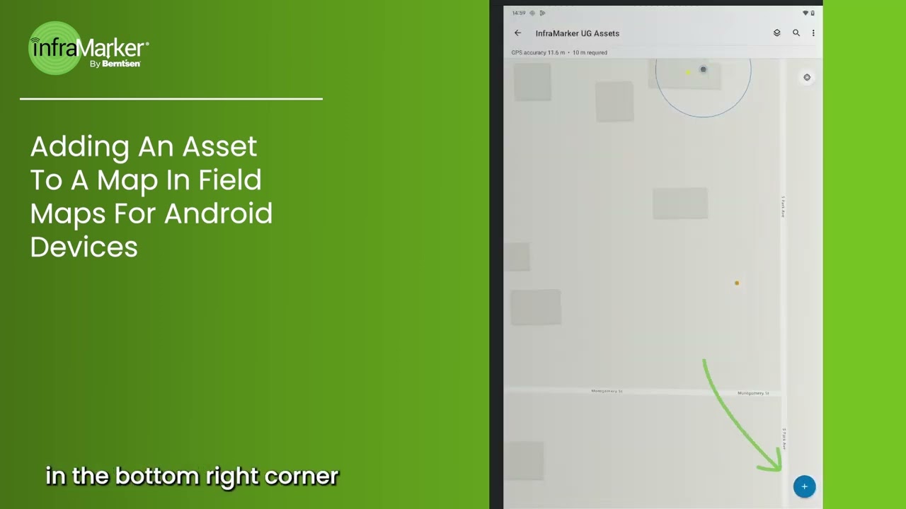 How to Add a New Asset in Field Maps on Android | InfraMarker Quick Tutorial