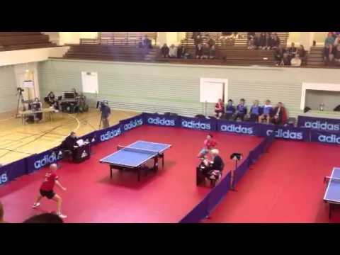 Bordtennis DM-finale 2013. KBTK vs Roskilde