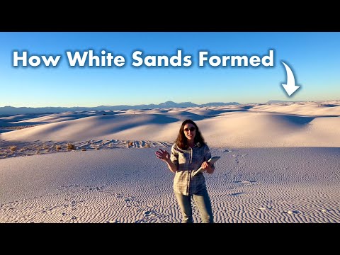 The 280 Million Year Story of White Sands National Park! GEO GIRL