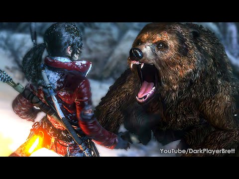 Rise of the Tomb Raider - All Brutal Death Scenes