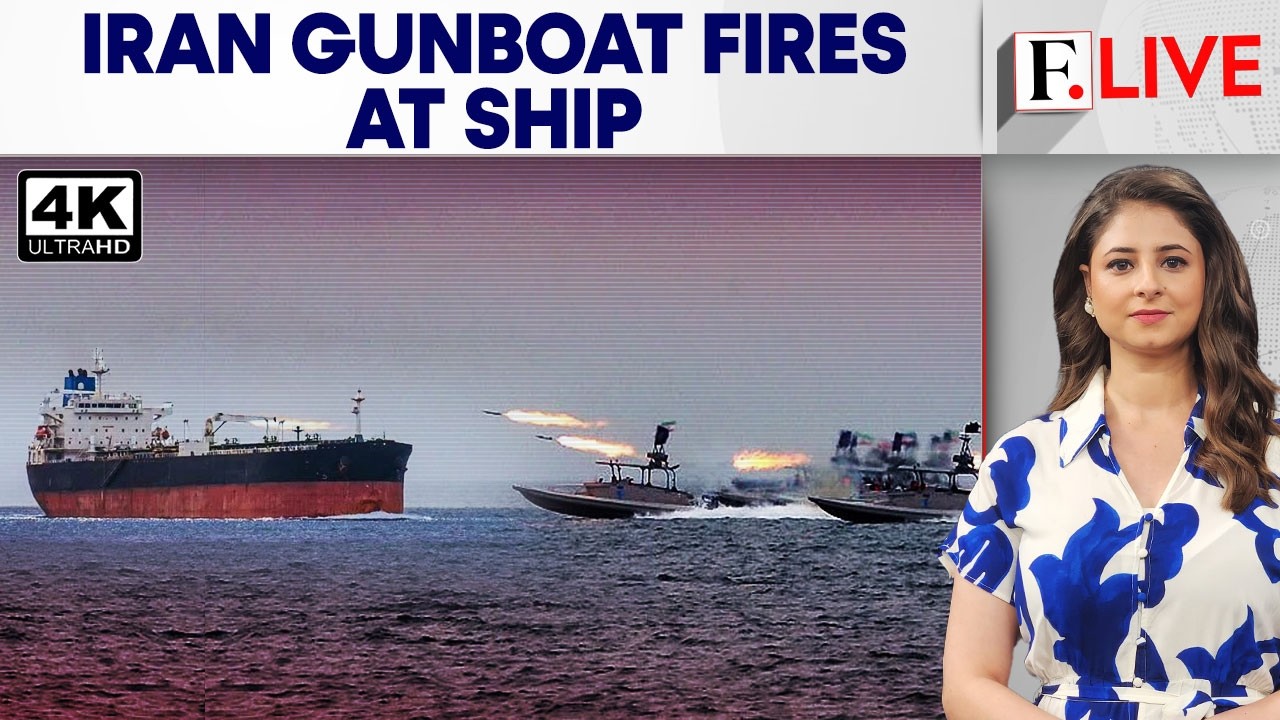 Iran Fires as Container Ship Near Oman Hours After Ceasefire Extension | Firstpost Live | N18G